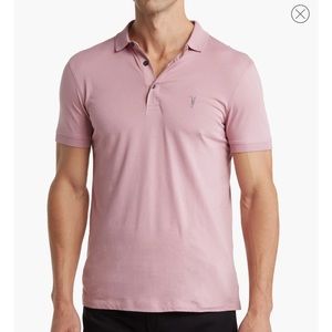 Mauve Pink All Saints Polo